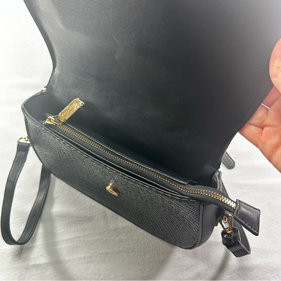 Darcy Marks London Embossed Purse Floral Crossbody Western Modern Classic Gold - Picture 11 of 13